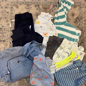 Spring Summer Baby Bundle 12-18 months Gap, Janie & Jack, Angel Dear, EGG